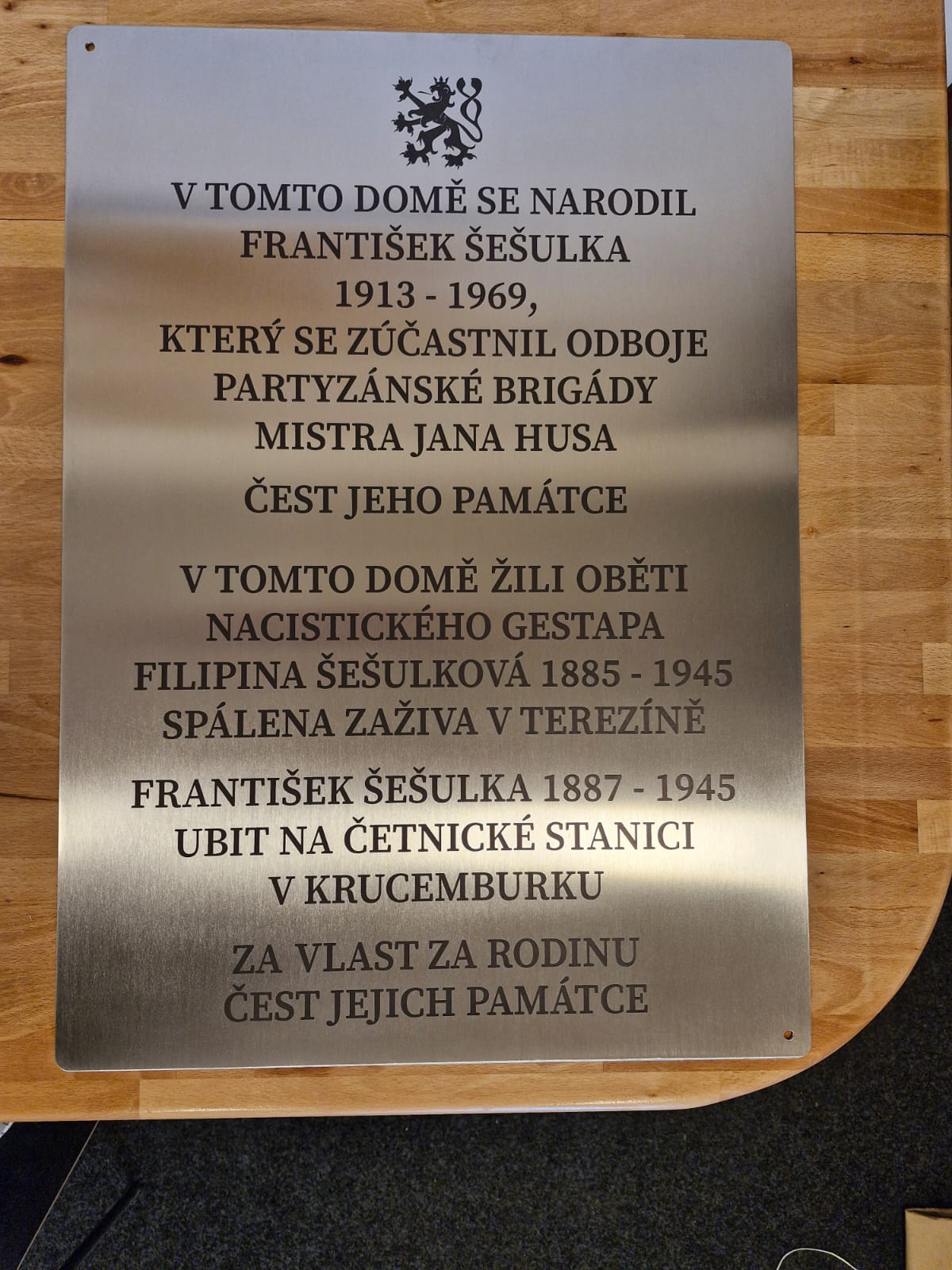 Reklamní cedule 200x300 mm